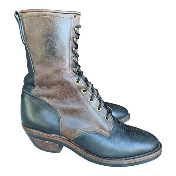 Vintage Chippewa Crazy Horse Packer Boot Men size 11 EE - Picture 1 of 8